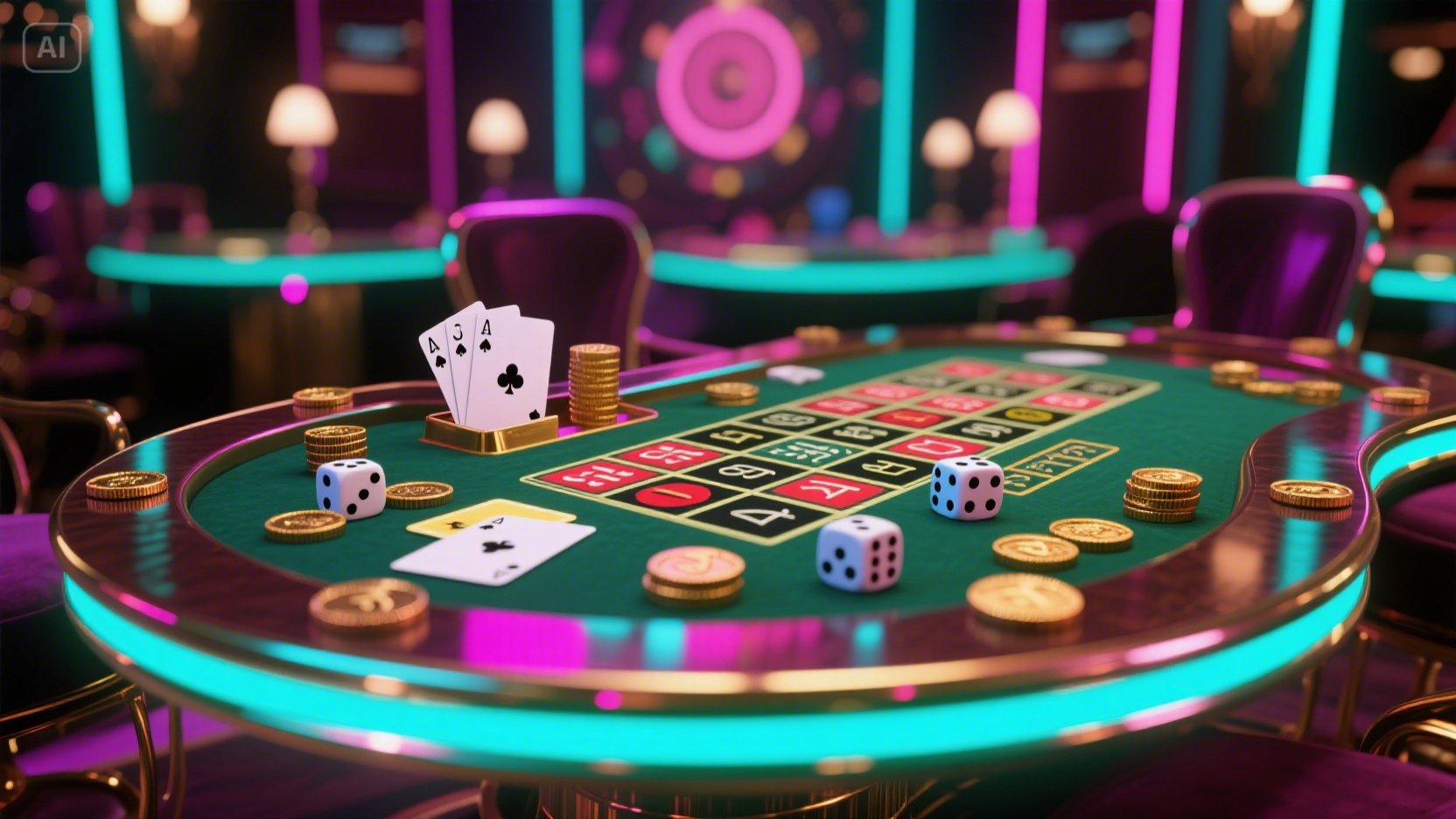 Casino race casino betting desktop and mobile interfaces